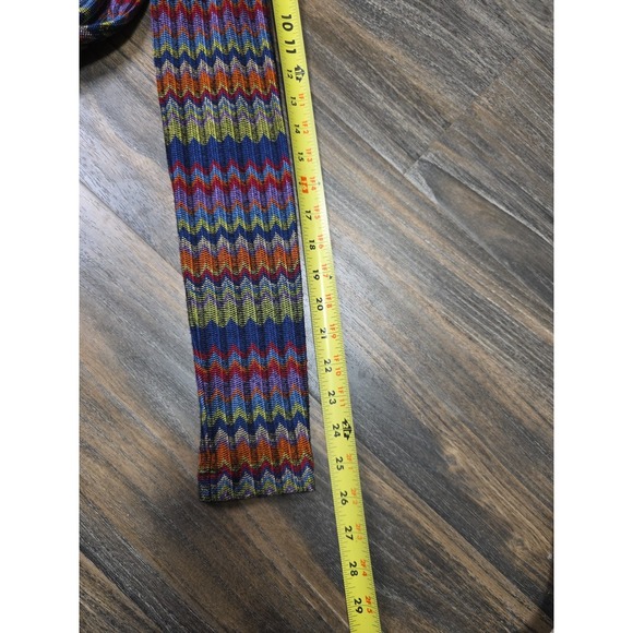 RAMY BROOK Exclusive ADINA Turtleneck Chevron Rib Pullover Multicolor Size Small - Picture 5 of 16